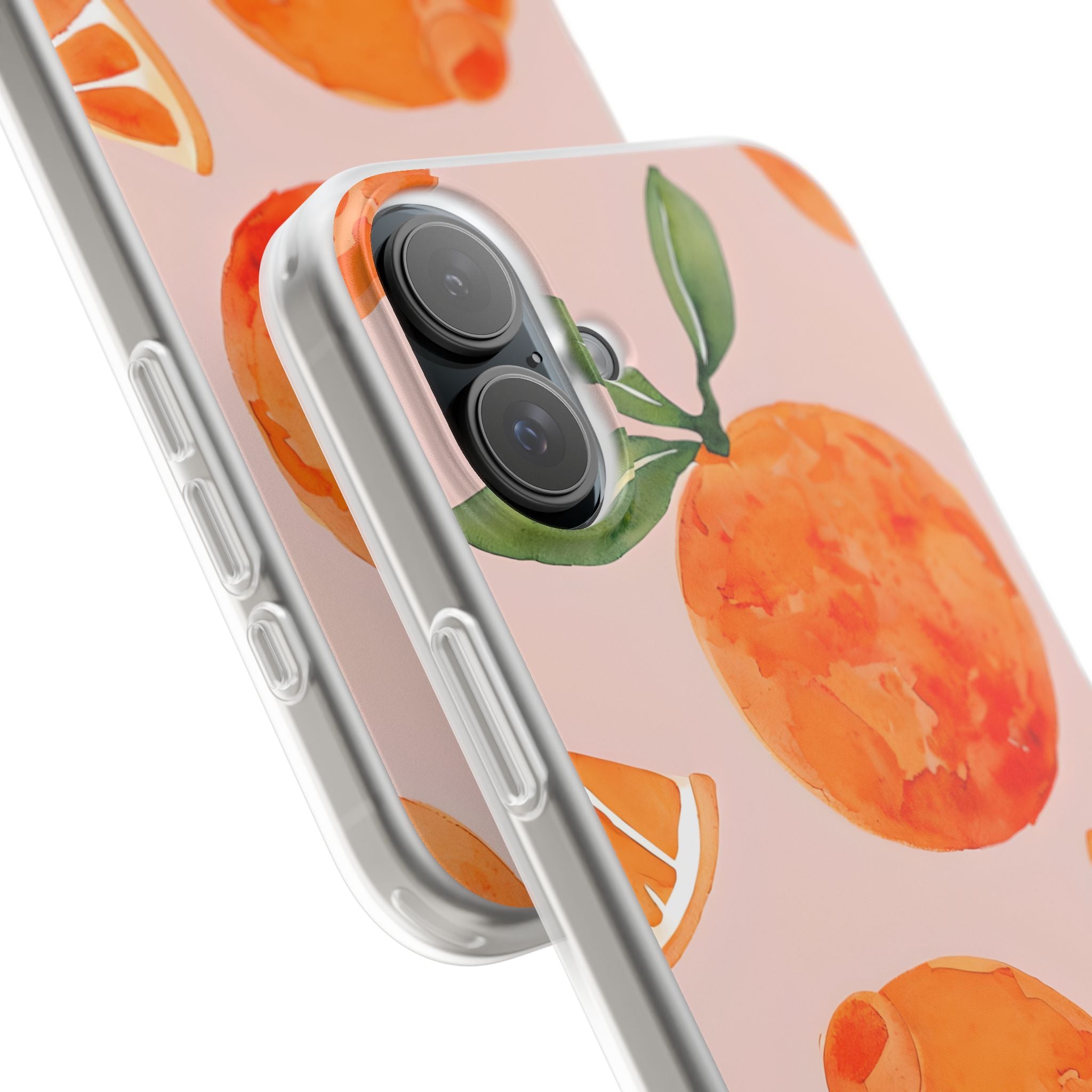 Sunkissed Orange Harvest · Soft Case na telefon dla iPhone