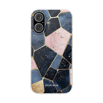 Golden Mosaic iPhone 16 Case - Soft - CASE•BOB