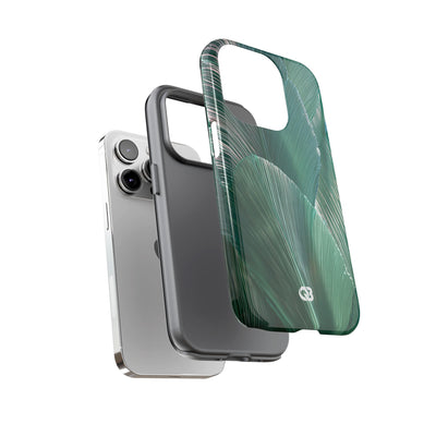 Translucent Fan Palm · Tough Phone Case for iPhone · Teal