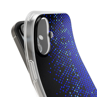Cobalt Hex Dispersion · Lite Phone Case for iPhone ·  Blue