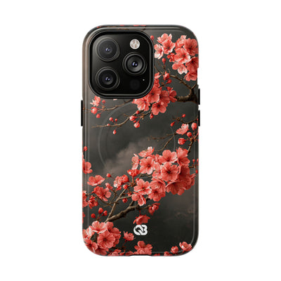 Dark Sakura Nocturne · Tough 2.0 Magnetic Phone Case for iPhone · Black