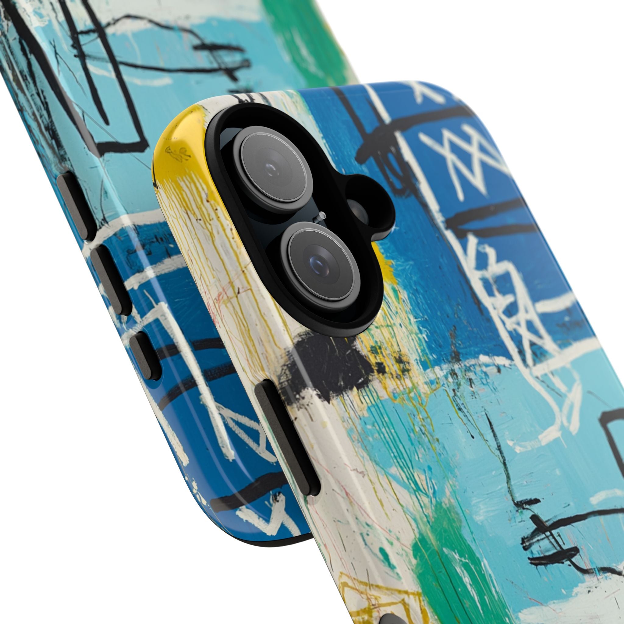 Azure Urban Scribble · Tough Phone Case for iPhone