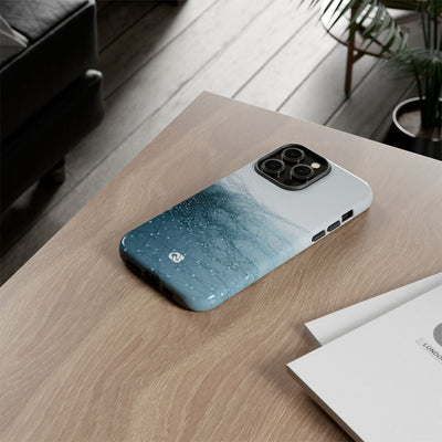 Teal Tough Phone Case for iPhone - Arctic Pulse Mesh