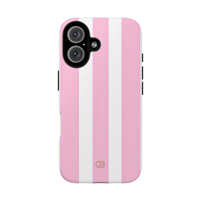 Soft Pink Stripe · Tough Coque de téléphone pour iPhone