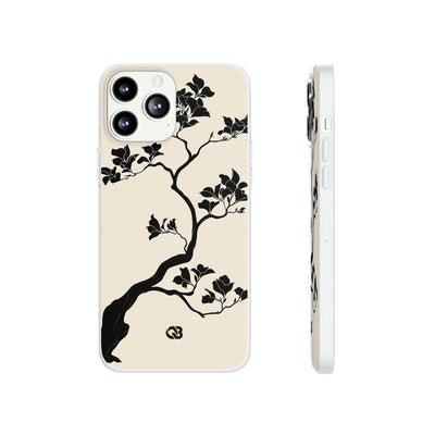 Ebony Magnolia · Lite Phone Case for iPhone ·  Beige