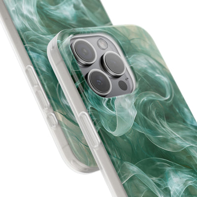 Translucent Aqua Flow · Lite Phone Case for iPhone ·  Teal