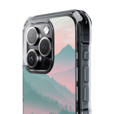 Teal Impact MagSafe Phone Case for iPhone - Alpine Mist Teal