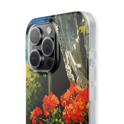 Sleeping Ginger Bloom · Soft Hoesje voor iPhone