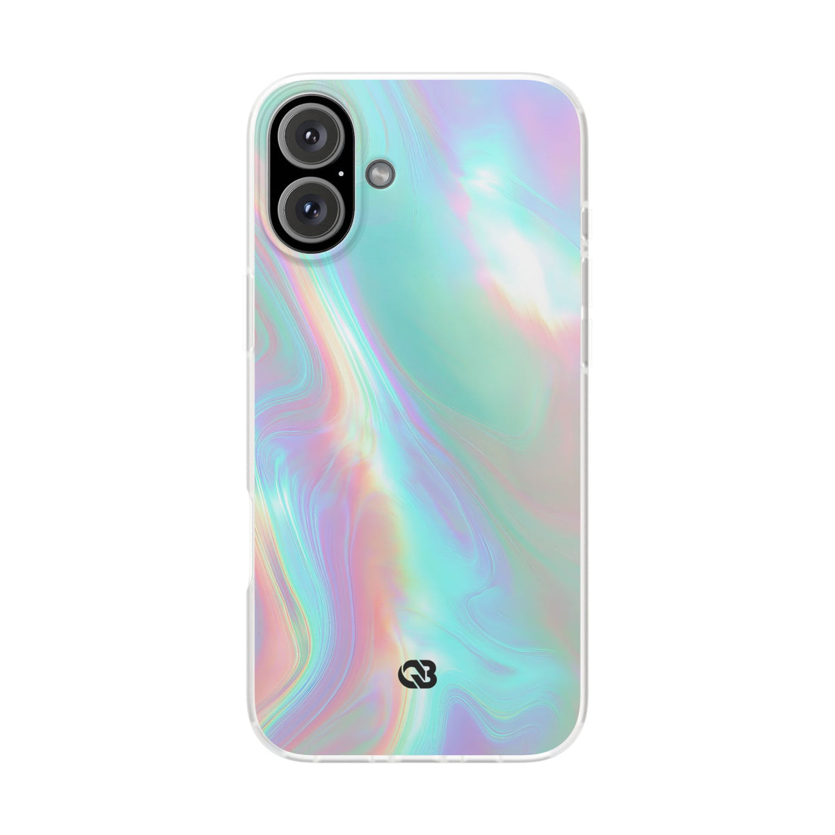 Prismatic Liquid Light · Lite Phone Case for iPhone ·  Teal