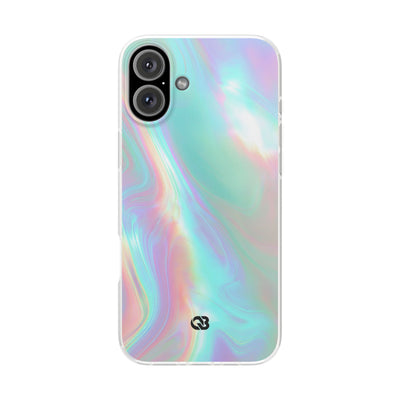 Prismatic Liquid Light · Lite Phone Case for iPhone ·  Teal