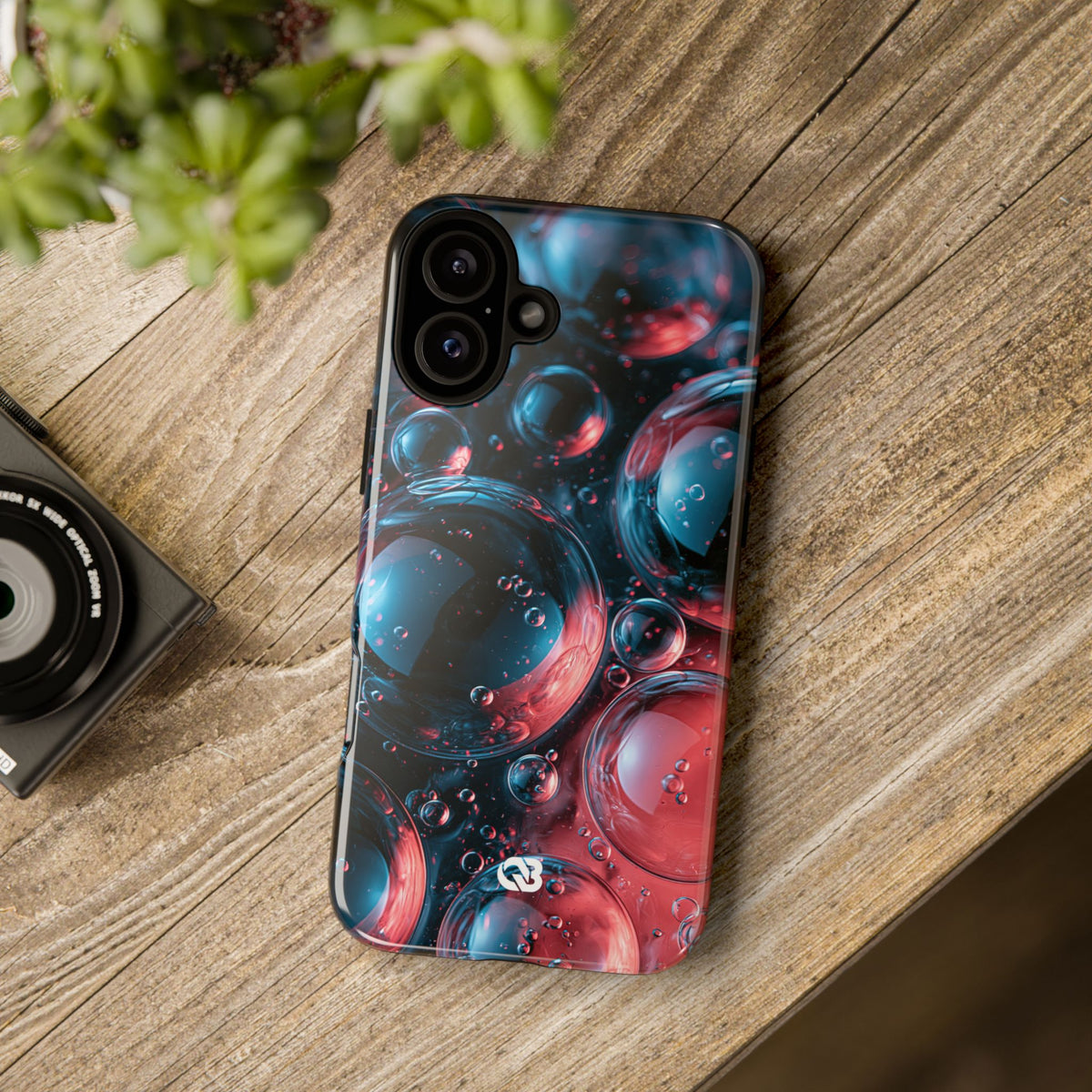 Aqua Gel Spheres · Tough Phone Case for iPhone · Blue