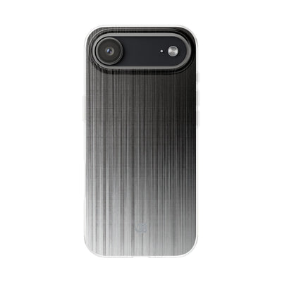 Grey Lite Phone Case for iPhone - Static Vertical Dither