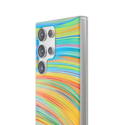 Prism Ribbon Flux · Soft Custodia per Samsung