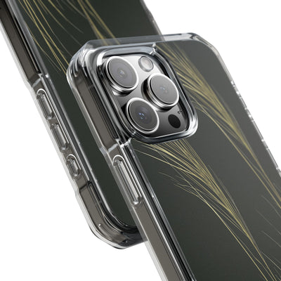 Green Impact MagSafe Phone Case for iPhone - Midnight Gilded Grass
