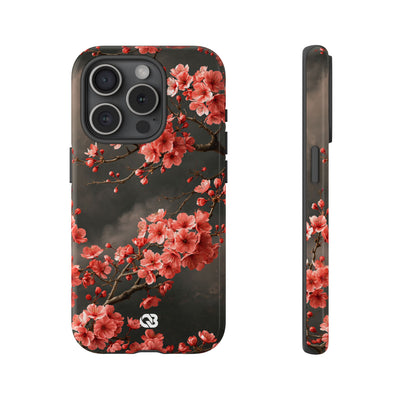 Dark Sakura Nocturne · Tough Phone Case for iPhone · Black
