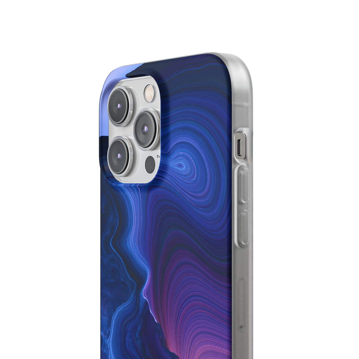 Radiant Strata · Lite Phone Case for iPhone ·  Blue