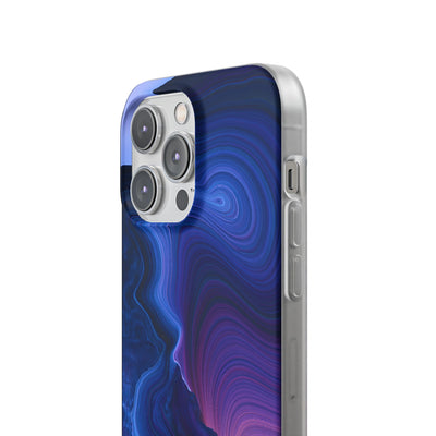 Radiant Strata · Lite Phone Case for iPhone ·  Blue
