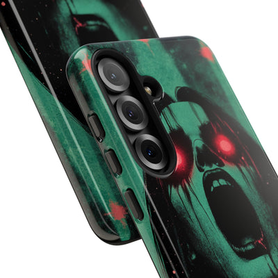 Crimson Emerald Scream · Tough Phone Case for Samsung