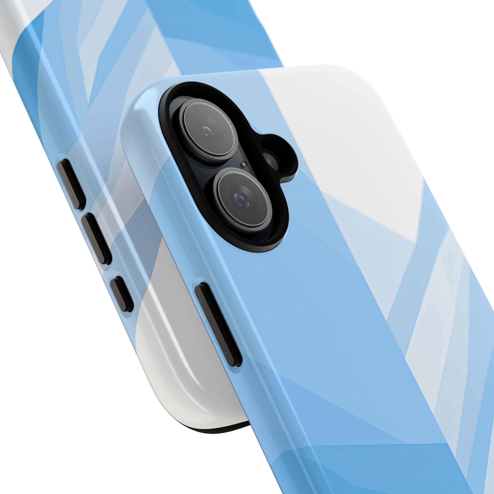 Blue Tough Phone Case for iPhone - Arctic Glacial Ridge