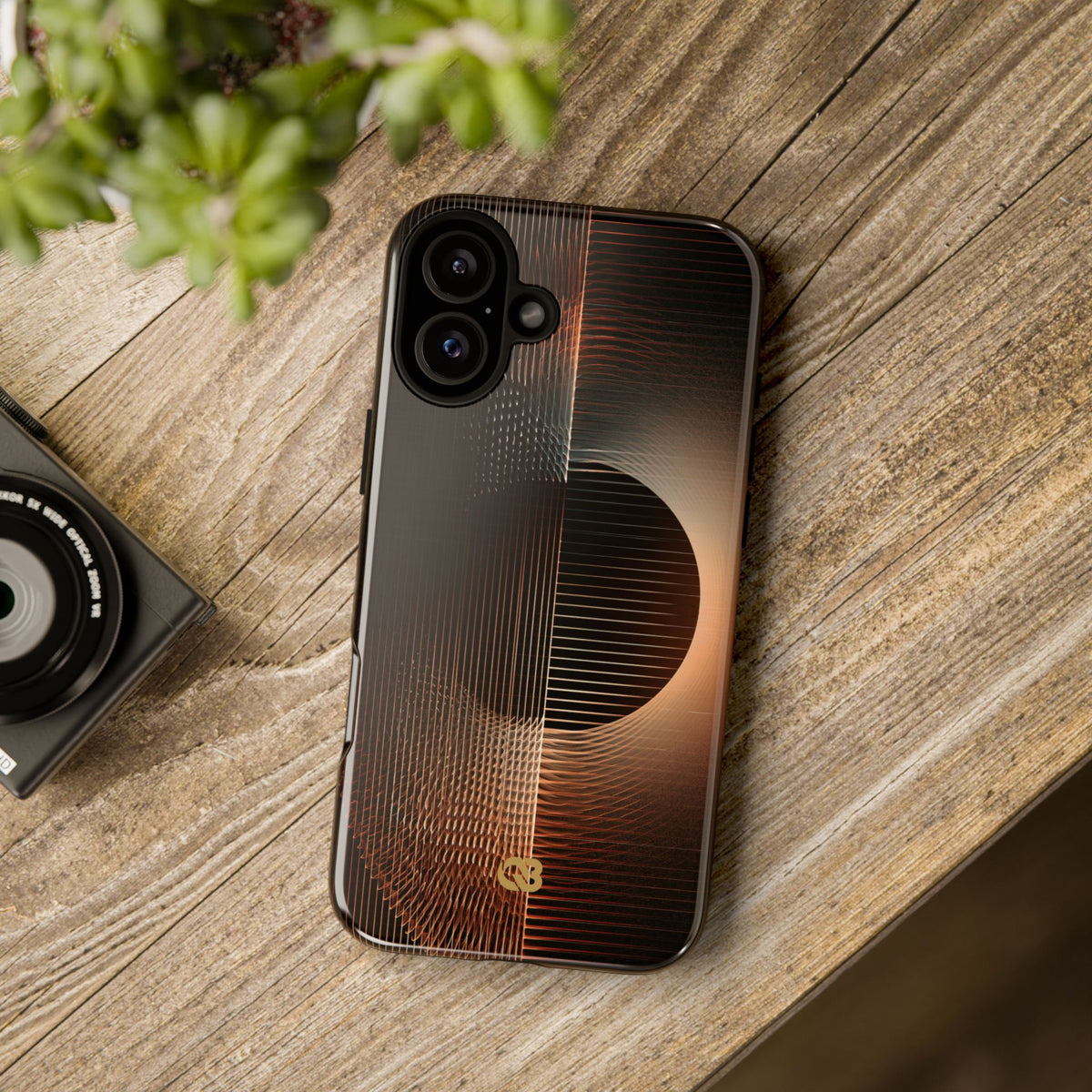Amber Meridian · Tough Phone Case for iPhone · Black