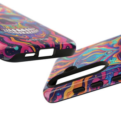 Liekki pääkallo Samsung S24 -kotelotyyppi - Tough