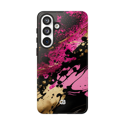 Magenta Liquid Gold · Tough Fundas para teléfono para Samsung