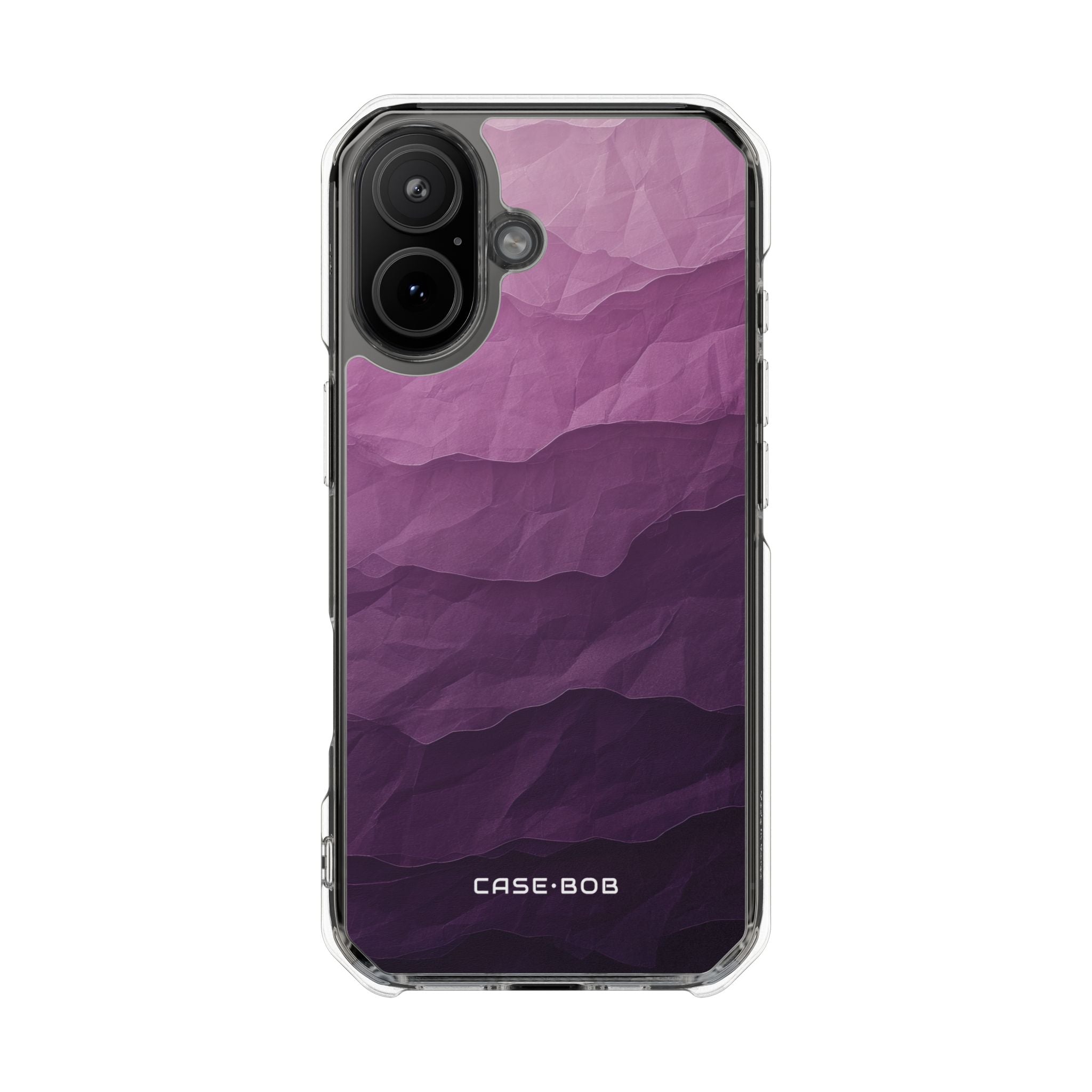 Torn Violet Layers iPhone 17 Case - Impact