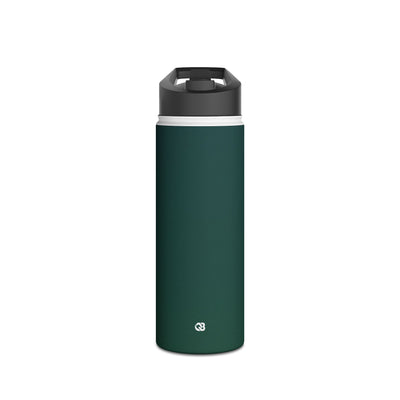 Deep Forest Nocturne · Insulated Water Bottle · Green