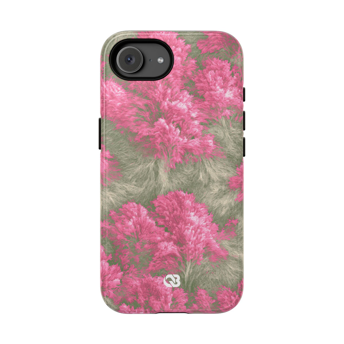 Digital Blossom · Tough Phone Case for iPhone · Pink