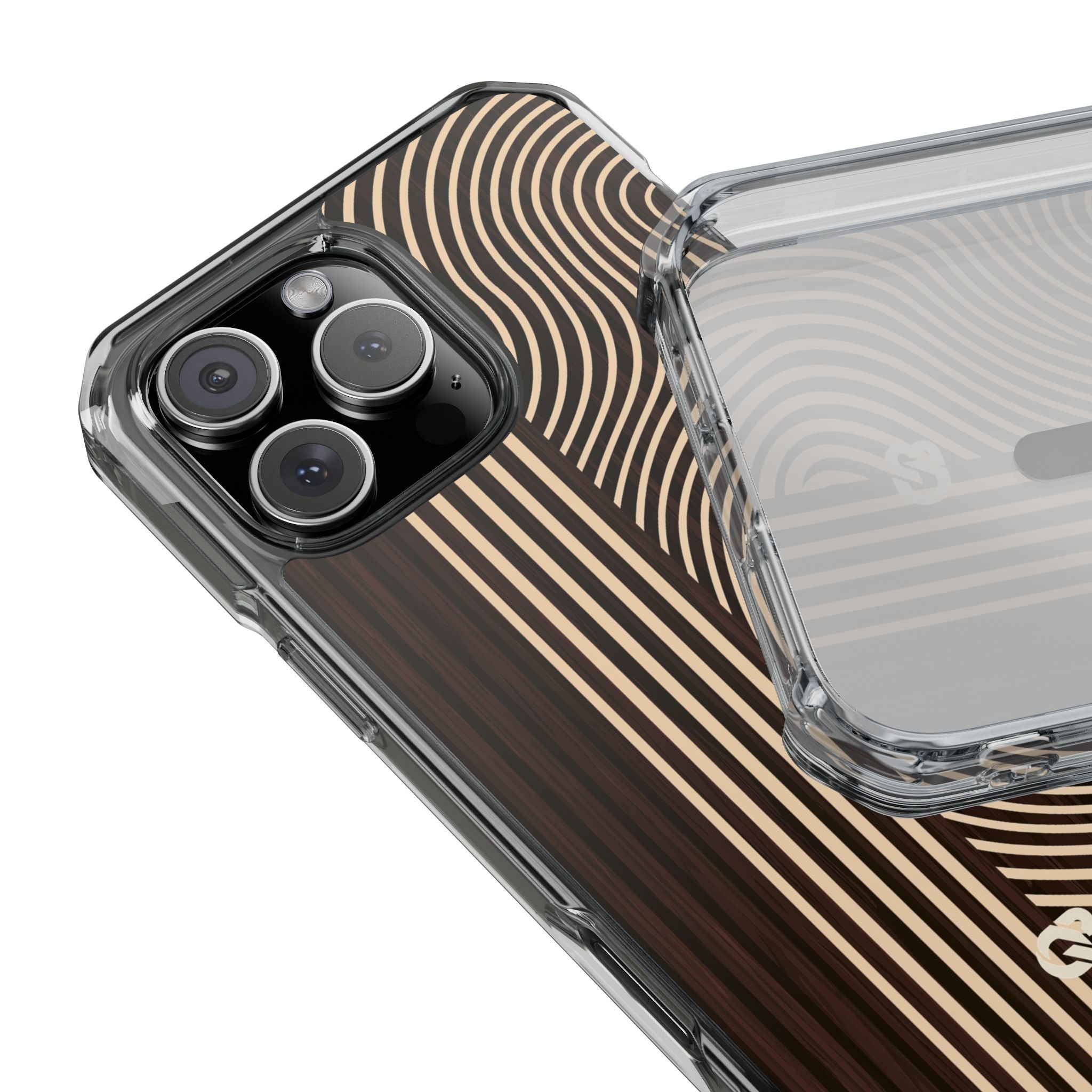Brown Impact MagSafe Phone Case for iPhone - Espresso Sand Ridge