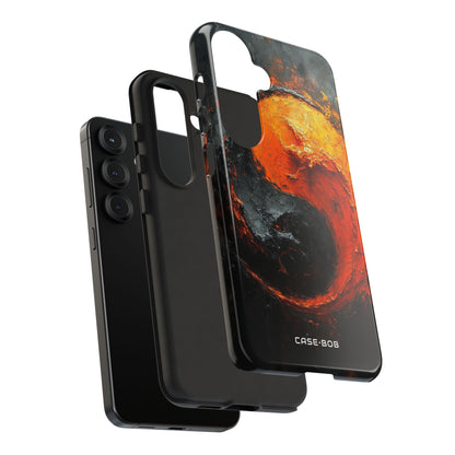 Molten Yin-Yang Samsung S25 - Kova suojakotelo