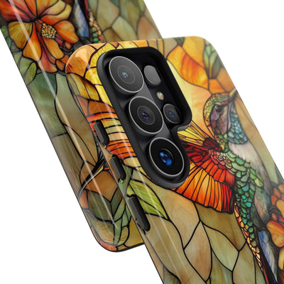 Amber Glass Hummingbird · Tough Handyhülle für Samsung