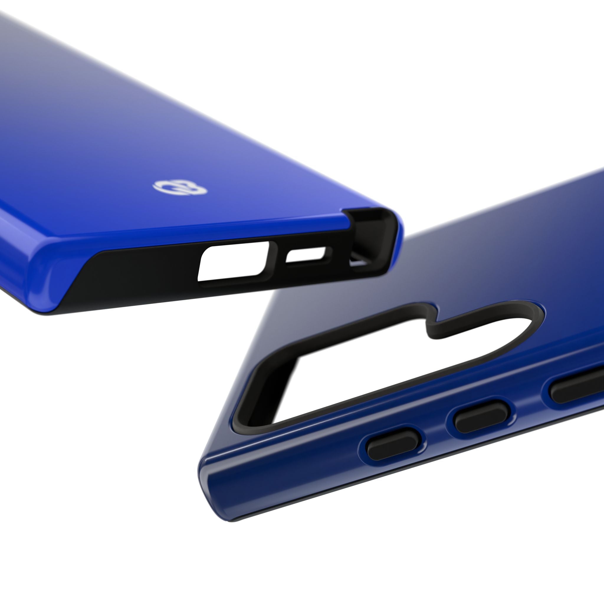 Blue Tough Phone Case for Samsung - Cobalt Depth Shift