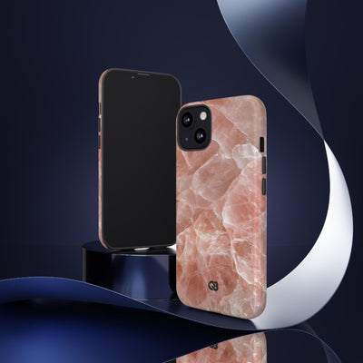 Rose Quartz Facet · Tough Phone Case for iPhone · Pink