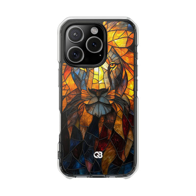 Amber Glass Lion · Impact Phone Case for iPhone · Magsafe