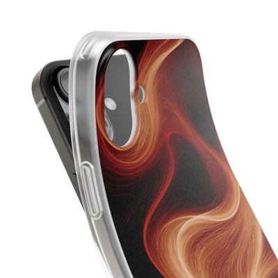 Solar Ember Flow · Lite Phone Case for iPhone ·  Orange