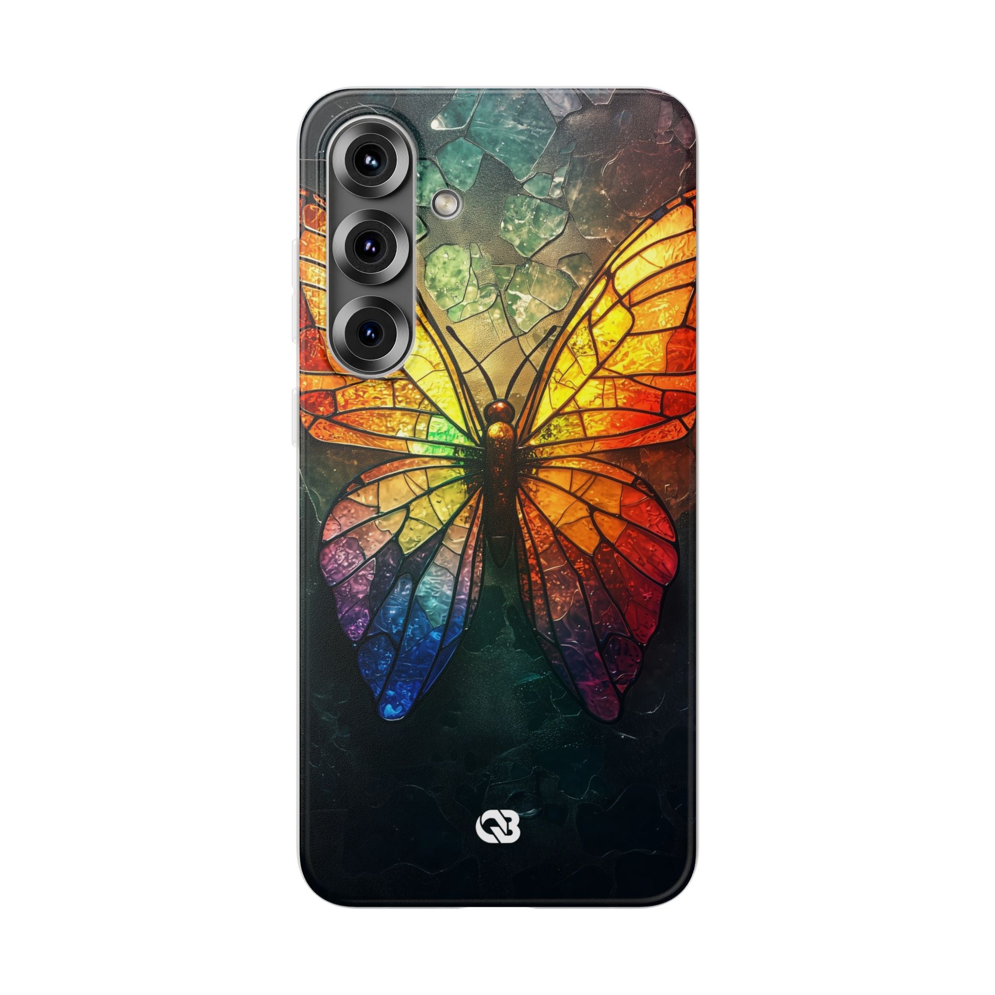 Shattered Prism Butterfly · Soft Coque de téléphone pour Samsung