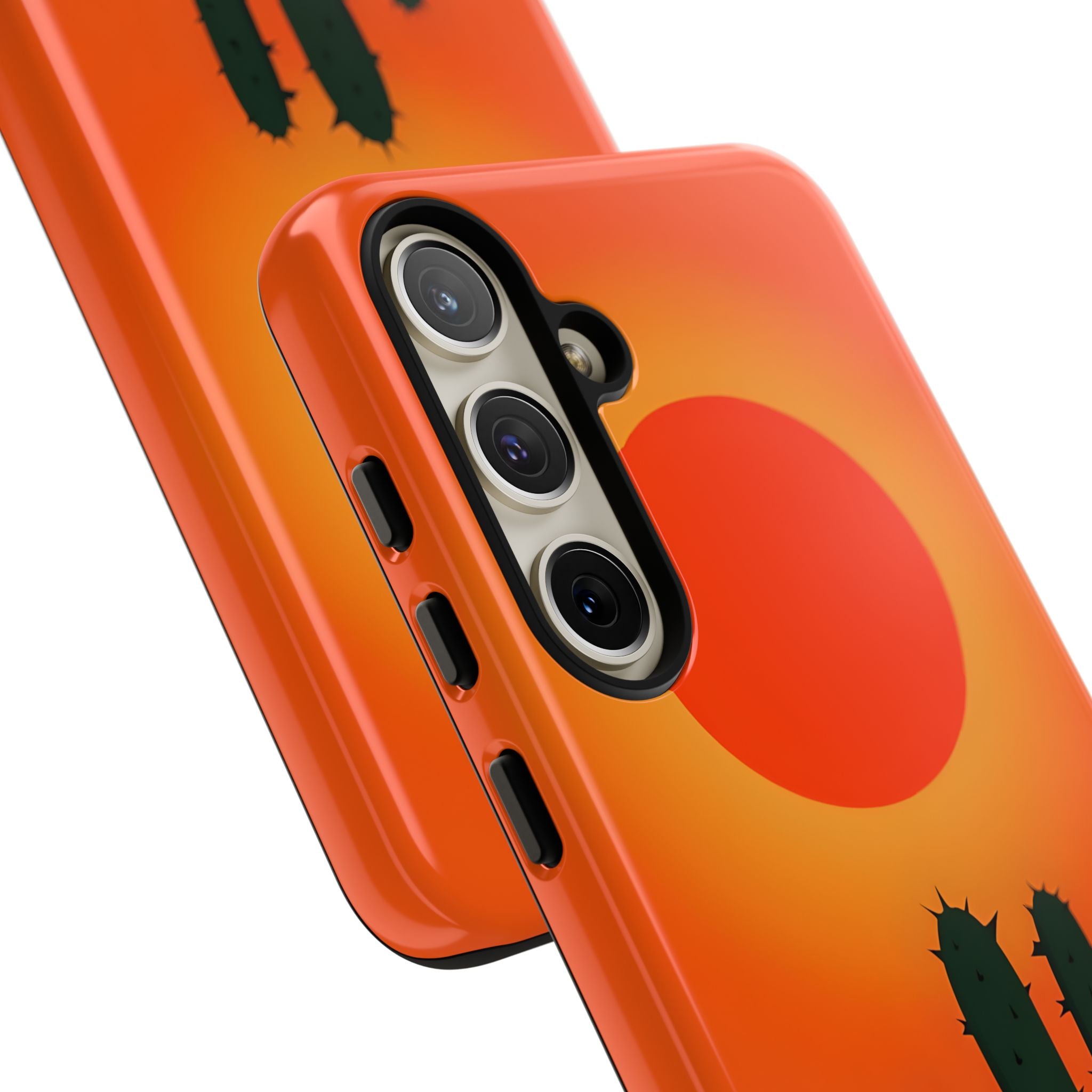 Scorched Saguaro Sunset · Tough Phone Case for Samsung