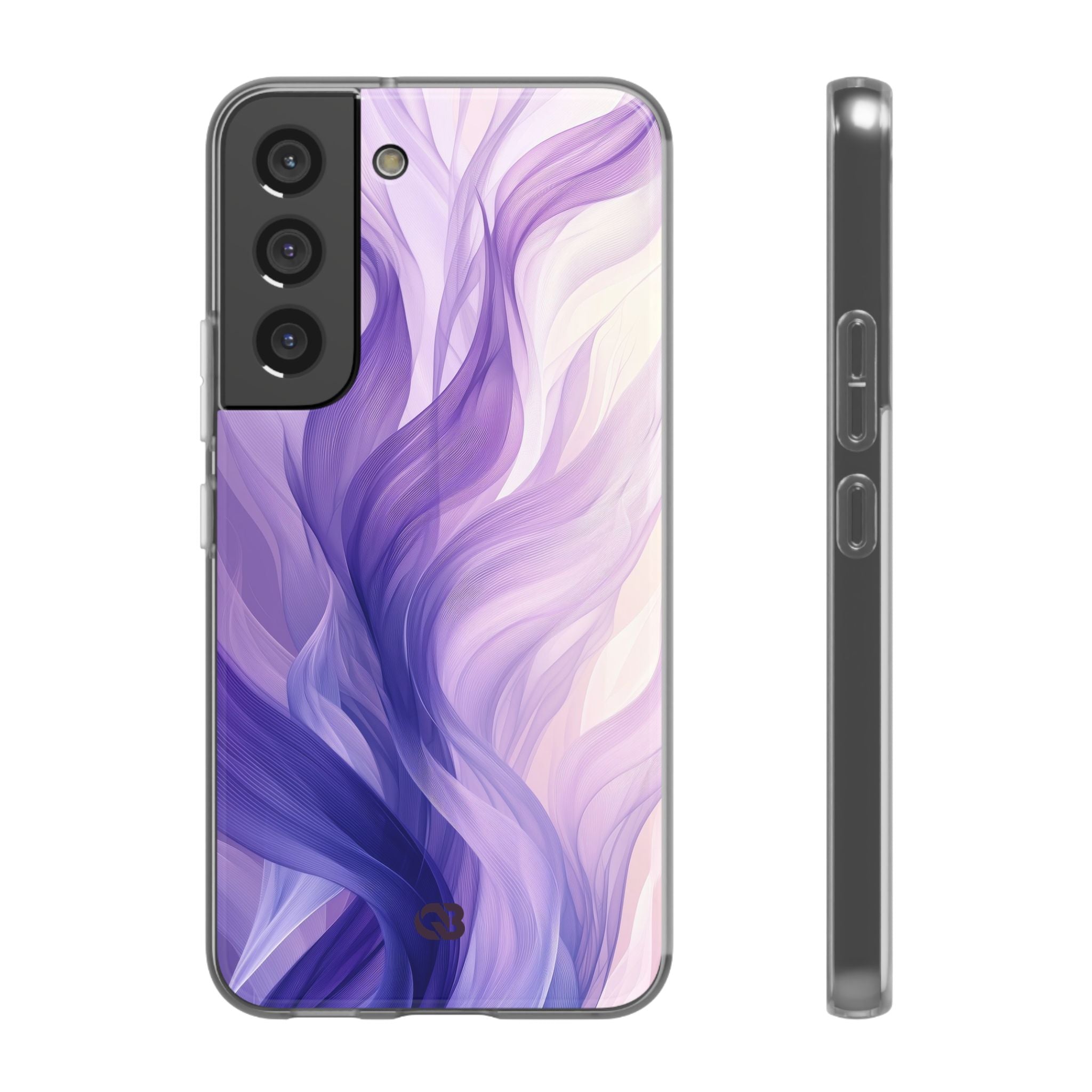 Amethyst Silk Waves · Soft Phone Case for Samsung