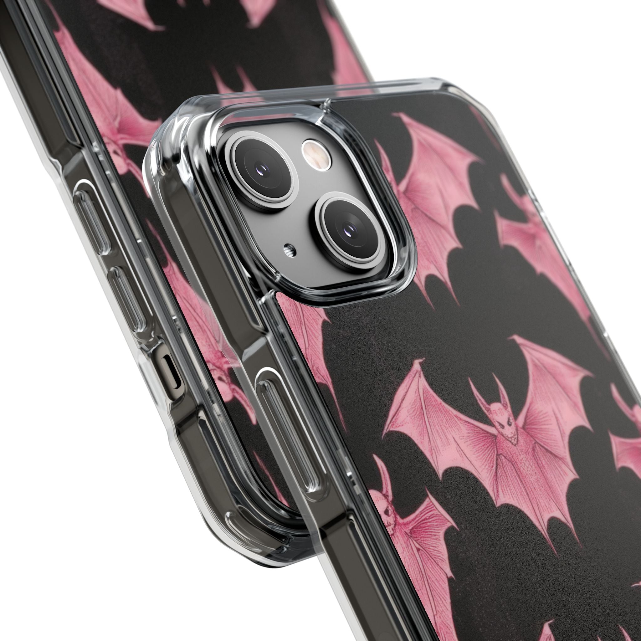 Pink Batwave iPhone 14 Case - Impact