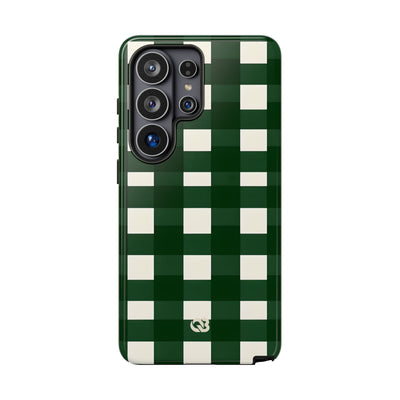 Hunter Green Plaid · Tough Phone Case for Samsung