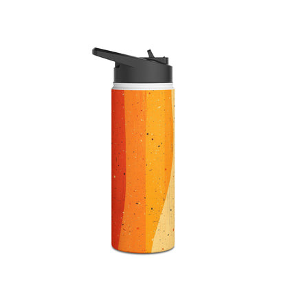 Wavy Spectrum - Stainless Steel Water Bottle