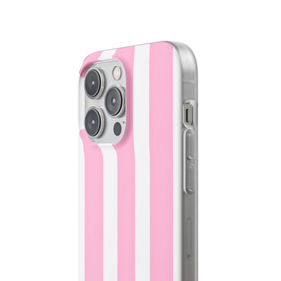 Soft Pink Stripe · Soft Phone Case for iPhone