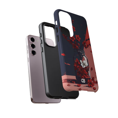 Crimson Blossom Jar · Tough Telefoncover til Samsung