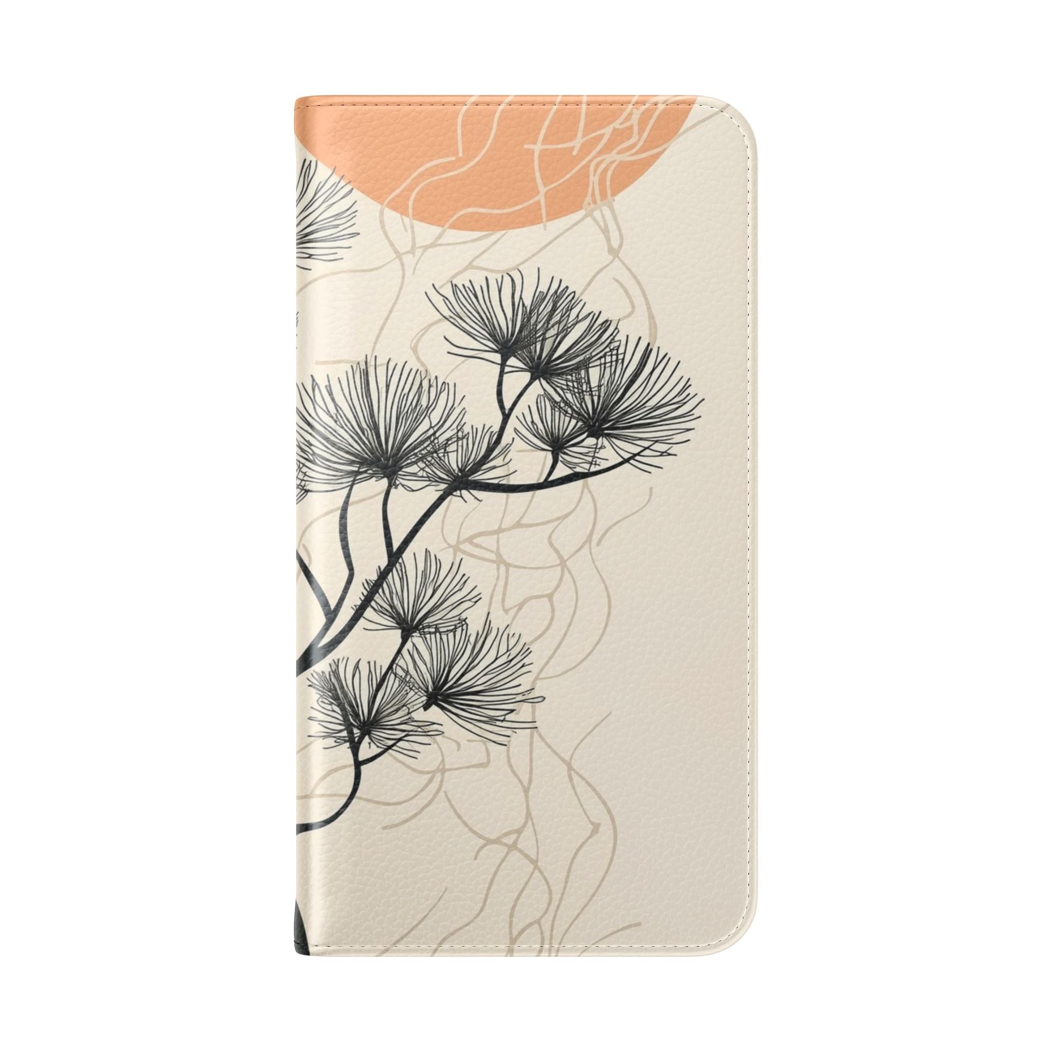 Spiky Tree Sunset - Samsung S23+ Case - Wallet