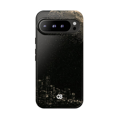 Lunar Metropolis Nocturne · Tough Phone Case for Pixel ·  Black
