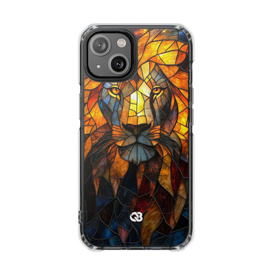 Amber Glass Lion · Impact Phone Case for iPhone · Magsafe