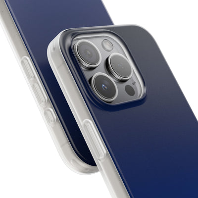 Blue Lite Phone Case for iPhone - Midnight Cobalt Fade