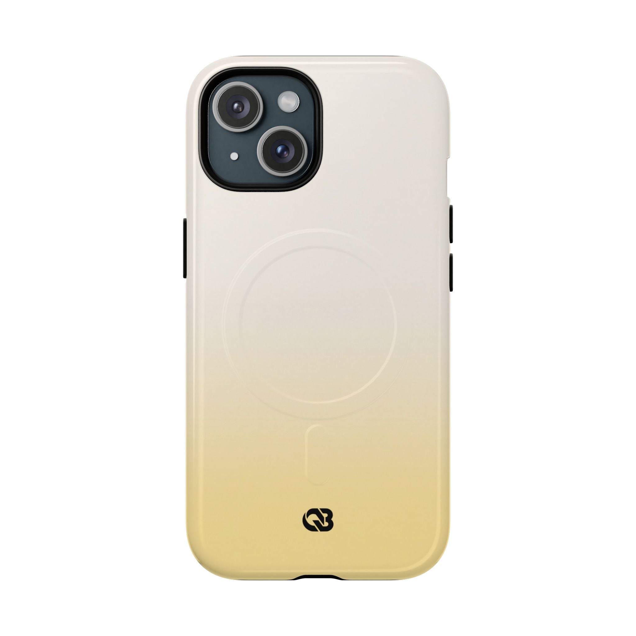 Yellow Tough 2.0 Magsafe Phone Case for iPhone - Bleached Citron Haze