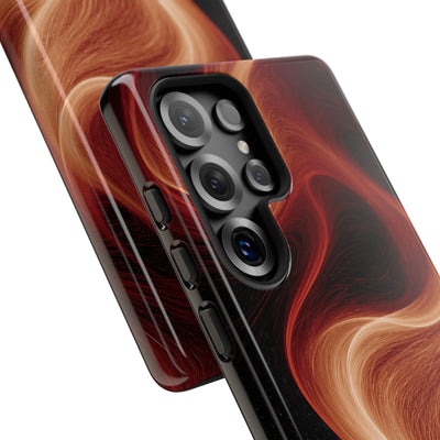 Solar Ember Flow · Tough Phone Case for Samsung · Orange